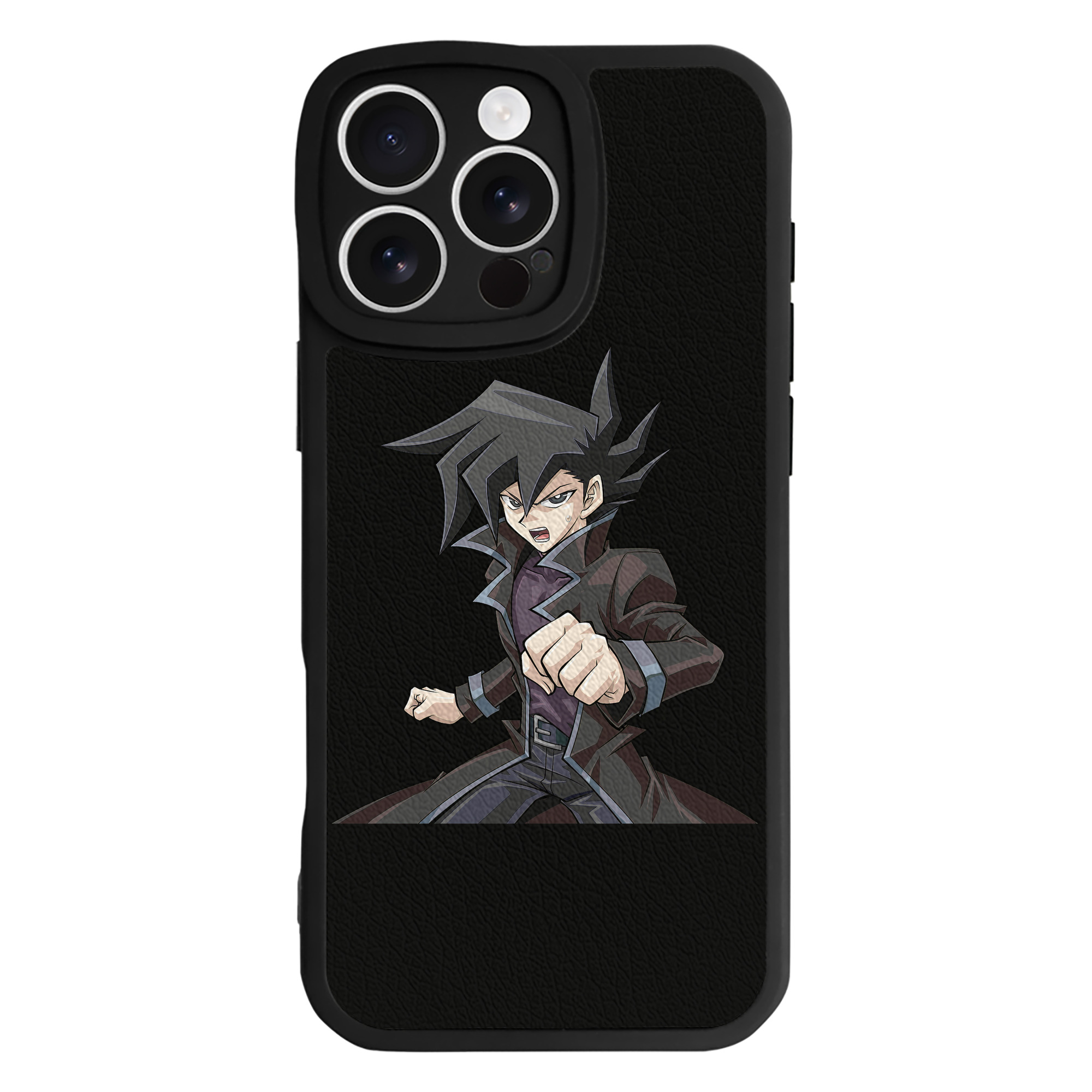 遊☆戯☆王 Yu-Gi-Oh! 【iPhone 16シリーズ対応】シリコンスマホケース（レザー調） 材質：シリコン